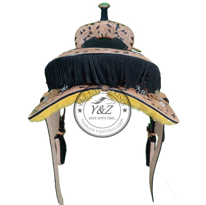 Leather Western Horse Saddle And Tack - Image 6