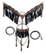 Leather Western Horse Saddle And Tack - Image 7