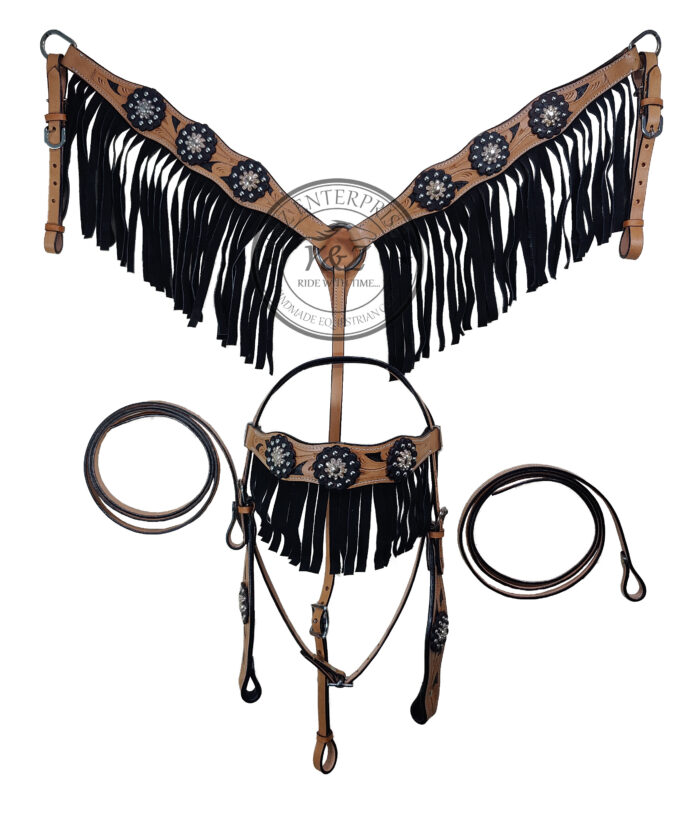 Leather Western Horse Saddle And Tack - Image 7