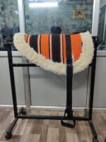 Y&Z Premium Horse Bareback Pad with Stirrups and Girth - Multicolor, Bareback Pad for Comfortable Ride. (Orange) - Image 4