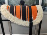 Y&Z Premium Horse Bareback Pad with Stirrups and Girth - Multicolor, Bareback Pad for Comfortable Ride. (Orange) - Image 5