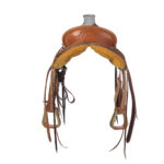Leather Western Wade Saddle - Image 6
